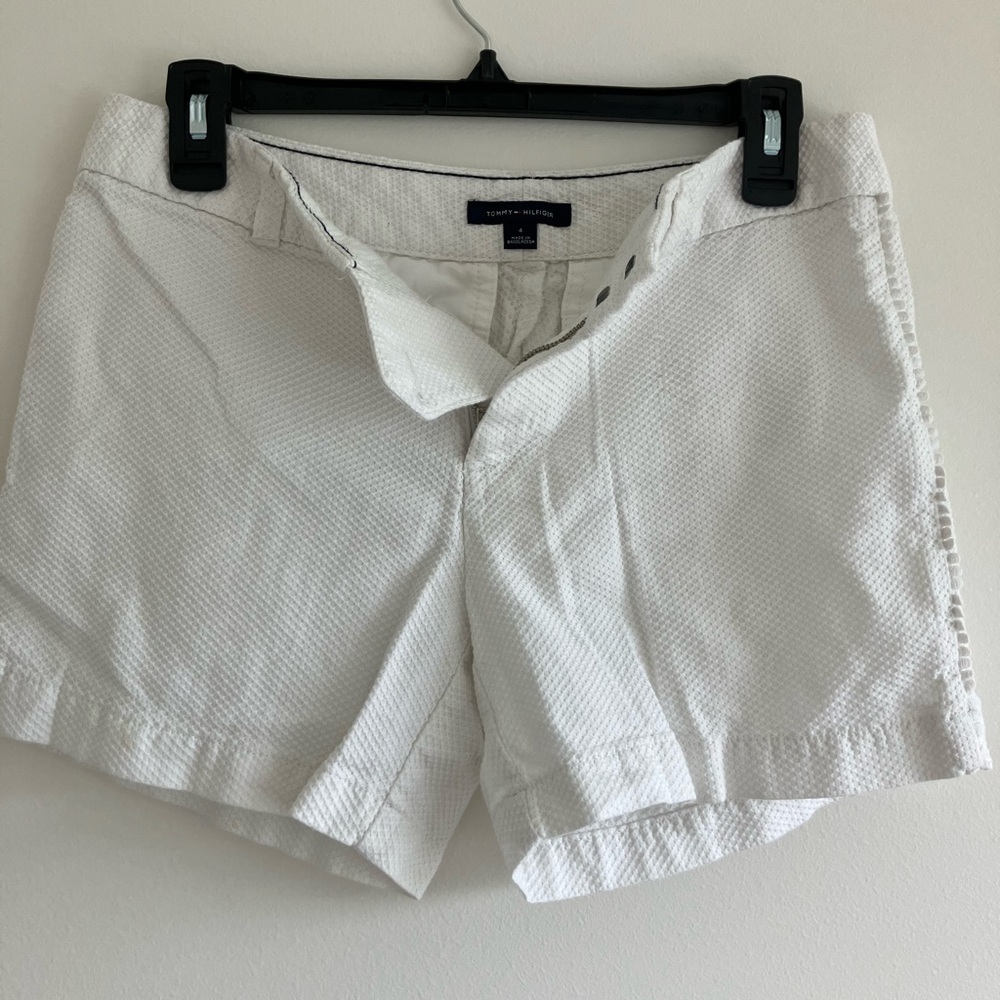 White Tommy Hilfiger Women's Shorts